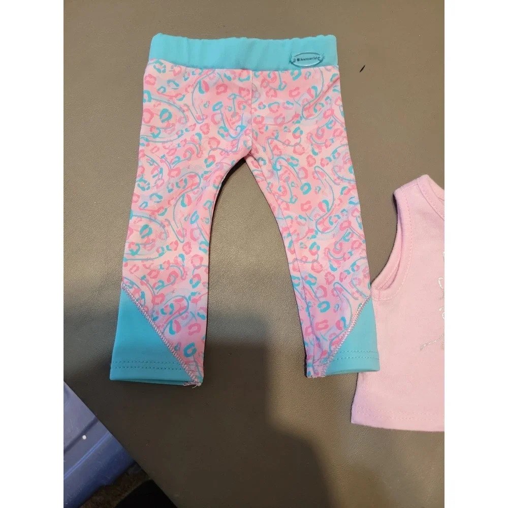 American Girl Doll YOG-AHH Outfit for 18-inch YOGA exercise suit 3pc